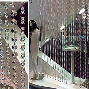 crystal curtains 15 meter length 10 strings 1 5 meter with metal original imafscg4yf6tznru