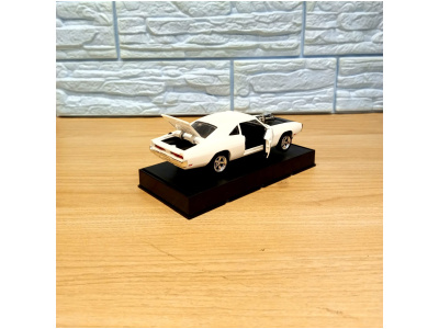 Die Cast Metal Toy Car | Battery Operated Toy Car (White)