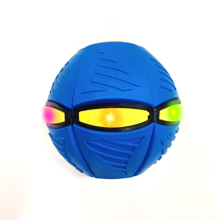Multi-Function Throw Disc Ball with LED Light/ Flying Saucer Ball