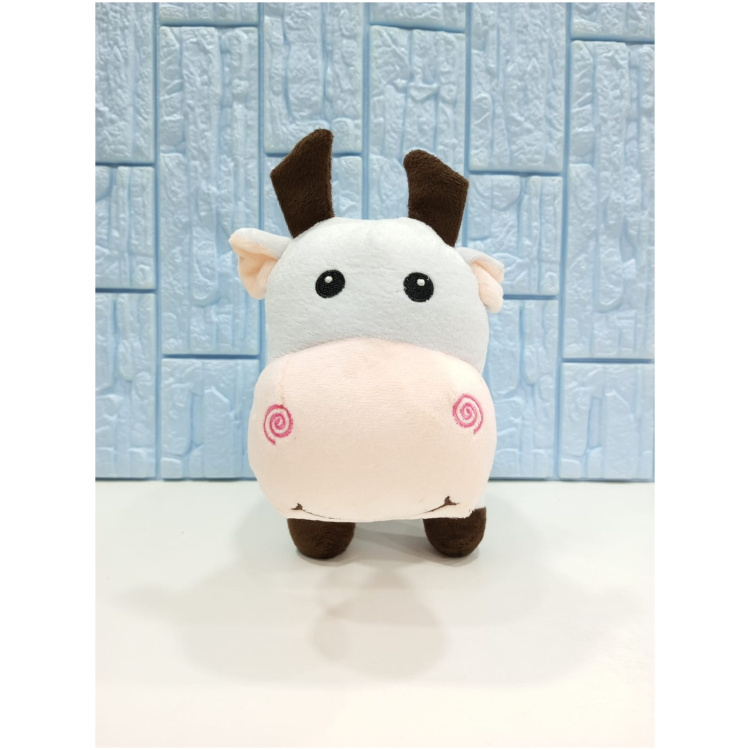 Cow Animal Soft Plush Stuffed Toy for Kids & Home Decoration