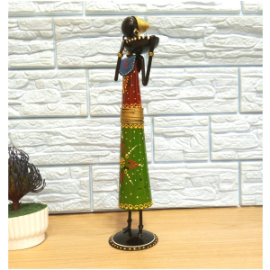 Handcrafted Metal Figurine for Home Office Decoration