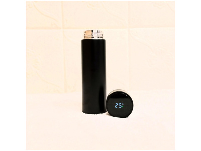 Insulated Steel Hot and Cold Temperature Display Bottle