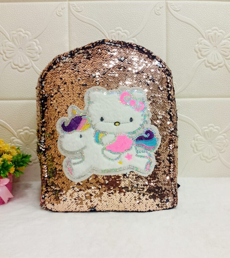 Hello Kitty Printed Sequins Backpack