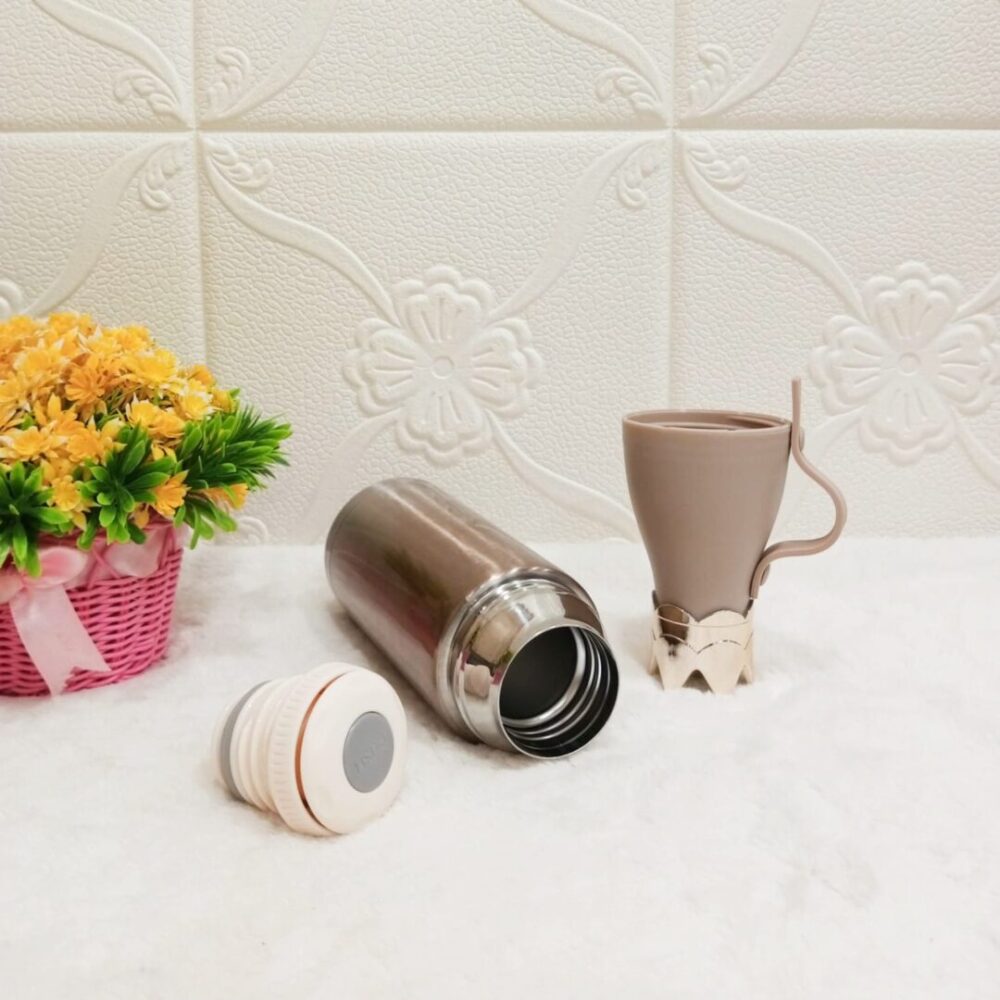 Crown Design Stainless Steel Thermos Vacuum Flask Bottle