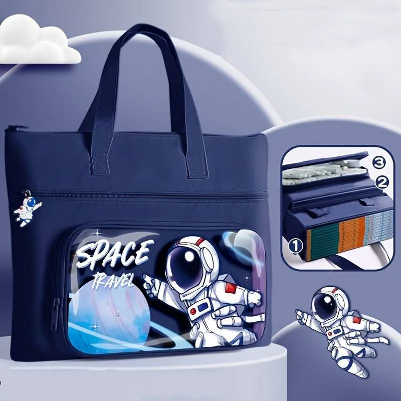Space Tote Bag for Kids | Fine Tutoring Bags!