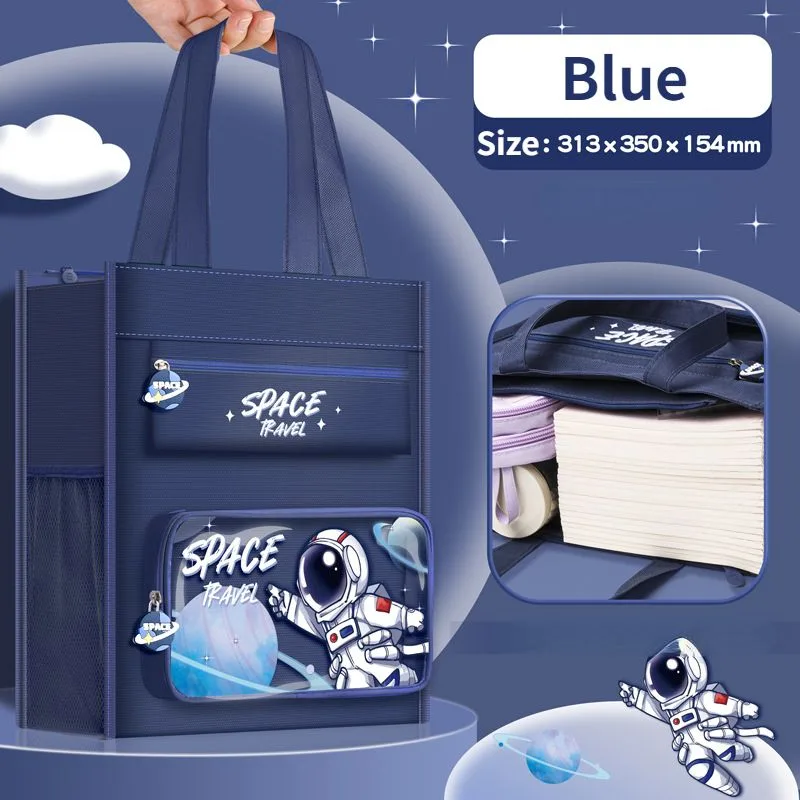 Space theme tote bag for Kids