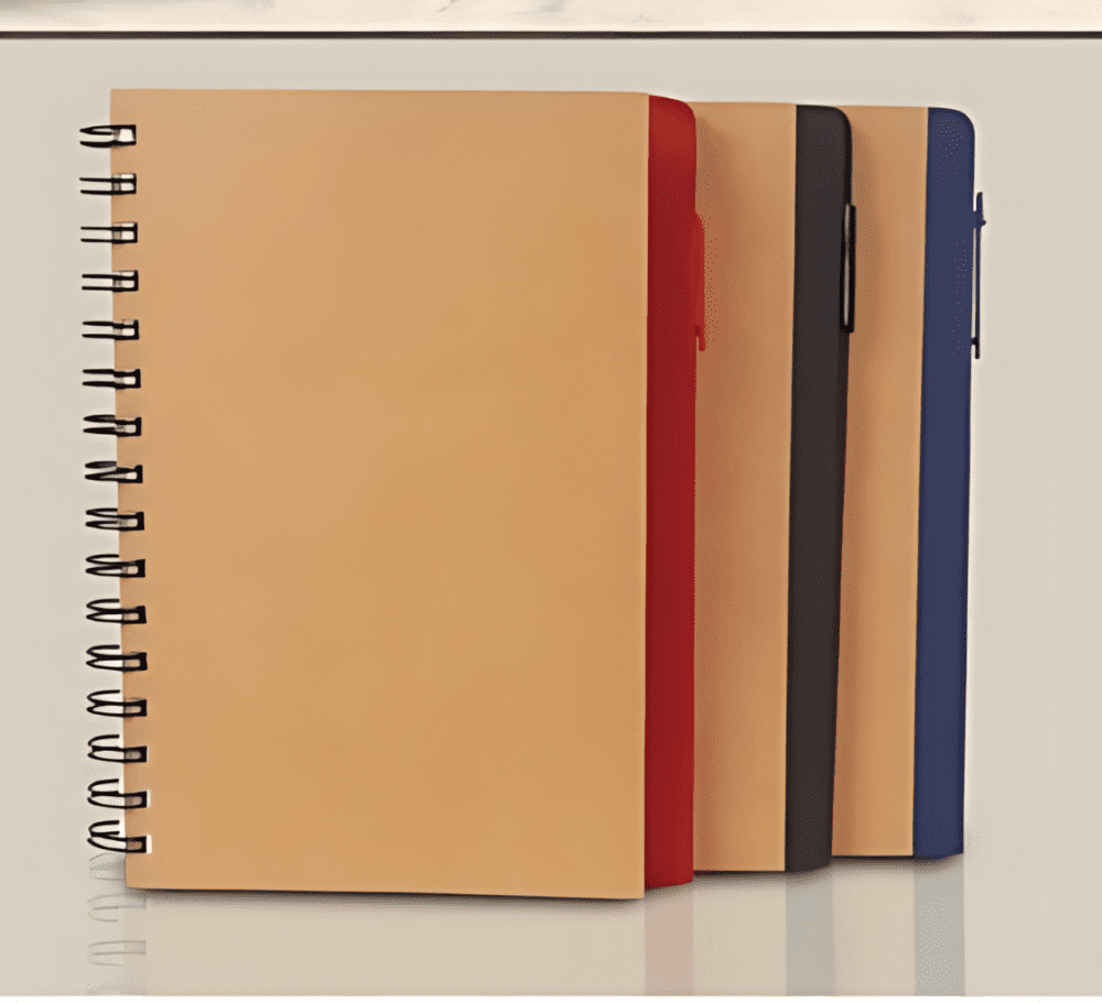 Eco Notebook with Pen and Sticky Notes