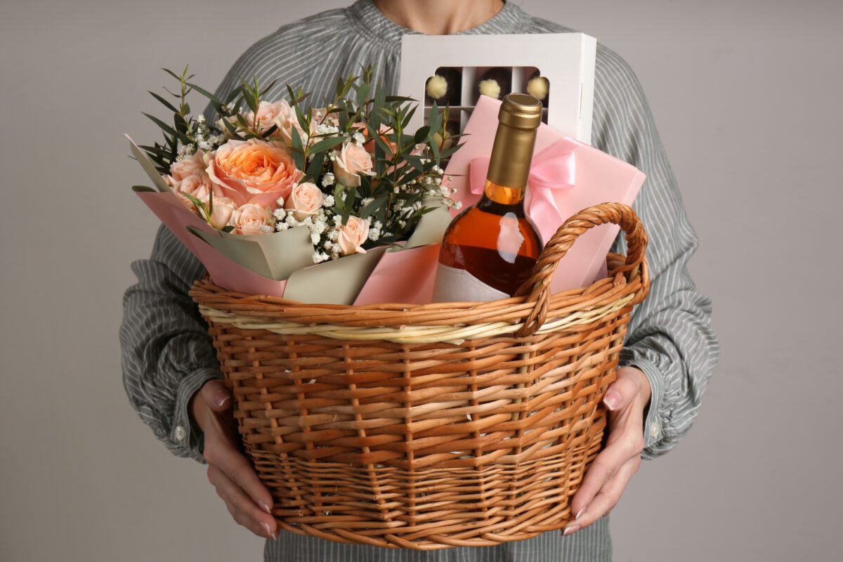 Gift Basket for Wedding
