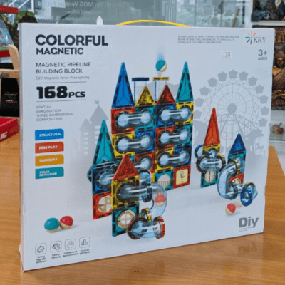 DIY Magnetic Building Blocks 168 Pieces