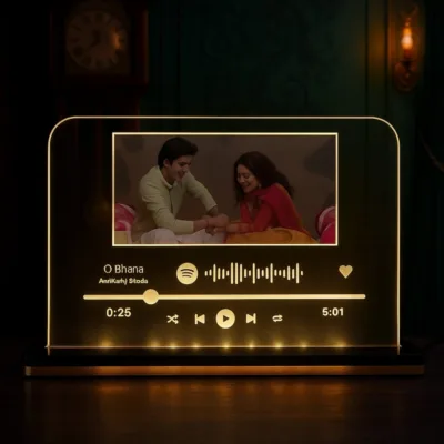 rakhi picture lamp