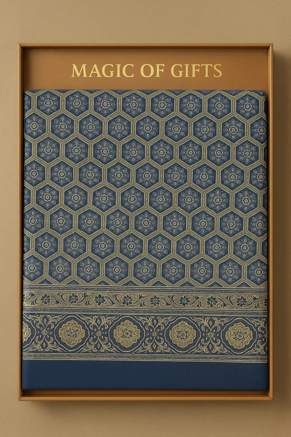 Golden Hexa bedhsheet