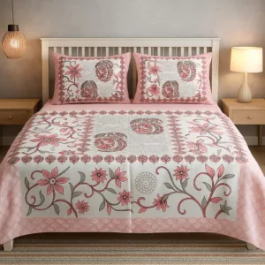Home 8 Leaf print bedsheet
