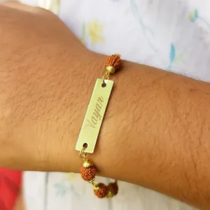 Custom Rakhi (Rudraksh)