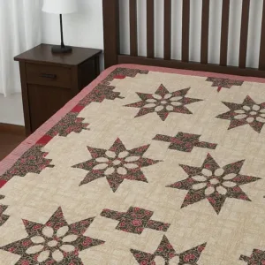 Printed Star Design Bedsheet